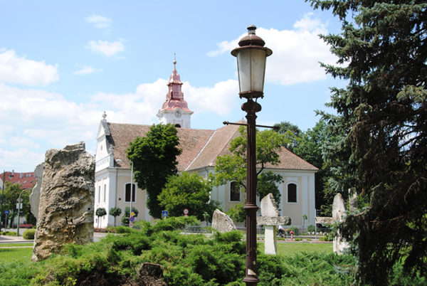 Evangélikus templom, Győry Vilmos tér