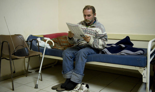 Hajléktalan szálló (fotó: Rosta Tibor)